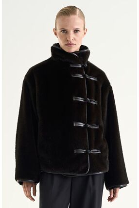 ZELIE FAUX FUR JACKET