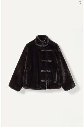 ZELIE FAUX FUR JACKET