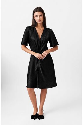 DRAPE TWIST DRESS