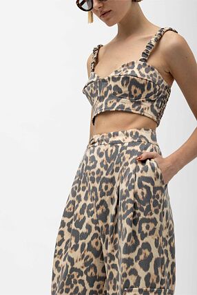 AKAI CROP TOP BUSTIER