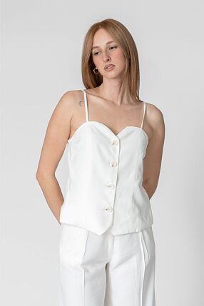 VEST TOP WITH BUTTONS