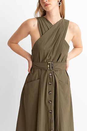 DRESS WITH BELT