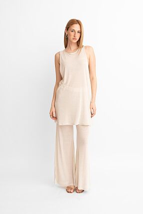 KNIT LINEN TANK TOP