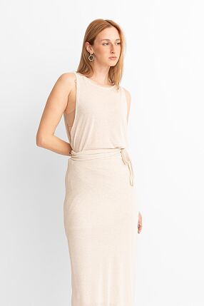 KNIT LINEN PAREO