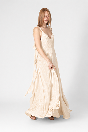FLARE LONG DRESS