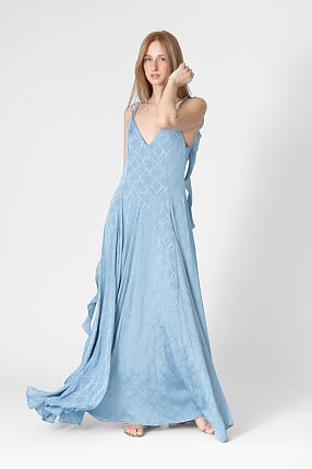 FLARE LONG DRESS