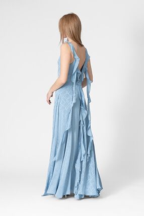 FLARE LONG DRESS