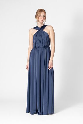 SATIN TYE DRESS