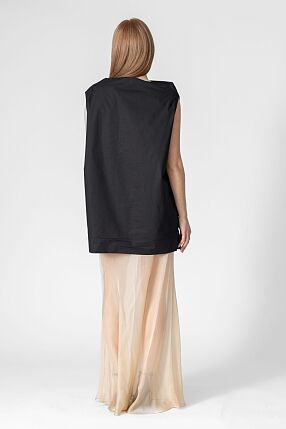 SILK MUSLIN SKIRT