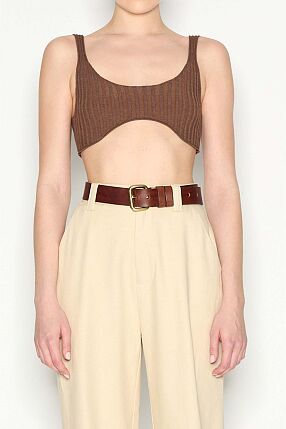 HIDDEN GEM KNITTED TOP BRA