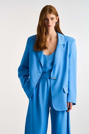 LINEN OVERSIZED BLAZER