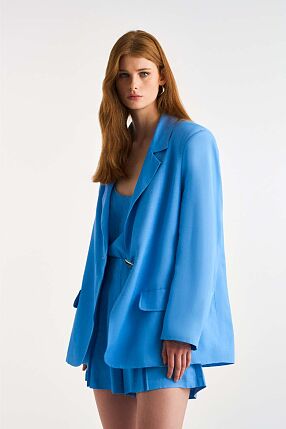 LINEN OVERSIZED BLAZER