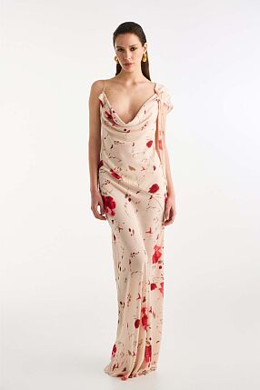 MAXI FLOWER DRESS