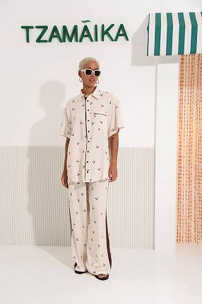 CHERRY ISLAND WIDE PANTS