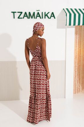 CHILL ISLAND FRILLED DRESS