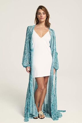 MOMENTUM GREEN WRAP DRESS