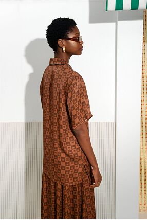 palm rum viscose shirt