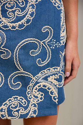 SEA MIST WRAP SKIRT