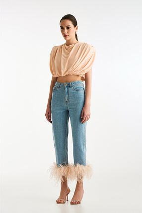 Lora Denim Feather