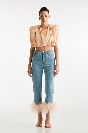 Lora Denim Feather
