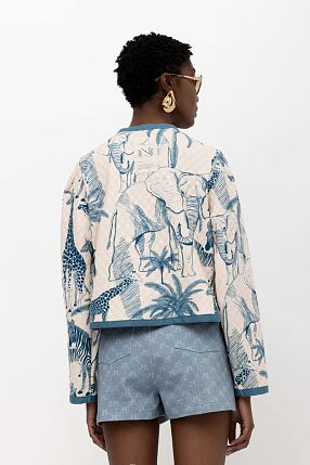 ZENZI MONOGRAM SHORTS