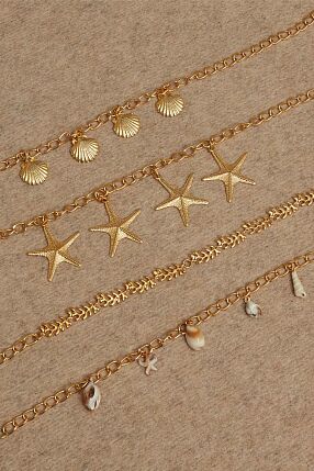 SHELL MARBLE BELT