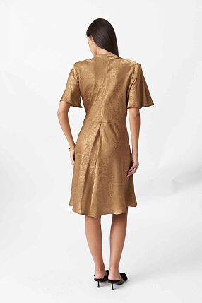DRAPE TWIST DRESS