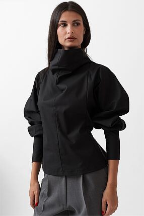 POPLIN OVERSIZE TOP