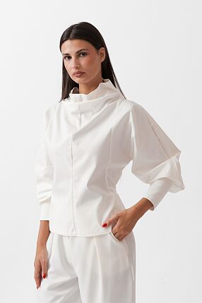 POPLIN OVERSIZE TOP