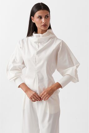 POPLIN OVERSIZE TOP