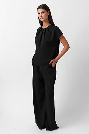 ELASTIC WAIST PANTS