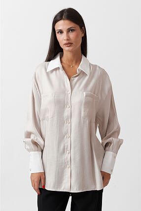 SATIN SHIRT
