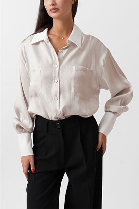 SATIN SHIRT