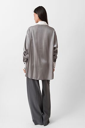 SATIN SHIRT