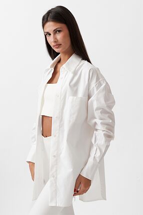 BUTTON BACK SHIRT