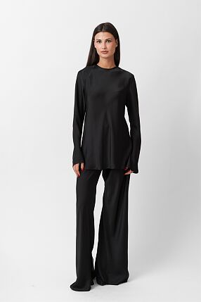 SATIN LONGSLEEVE TOP