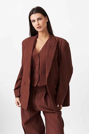 HERRINGBONE BLAZER