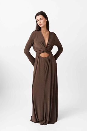 LONG TYE DRESS