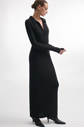 WHITNEY LONGSLEEVE MAXI DRESS