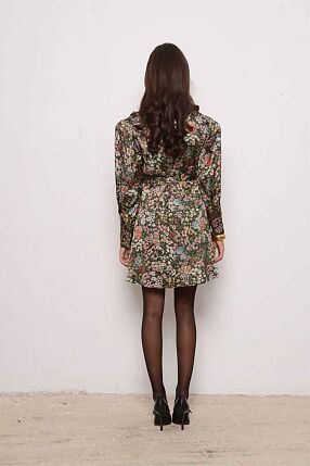 ROVENA MINI WRAP DRESS