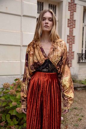 WOLF SHIRTDRESS