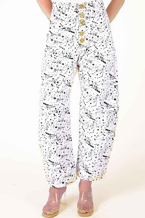 MARY OFF-WHITE BRUSHED