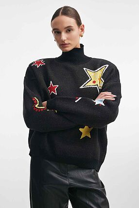 ASTROWILD KNITTED BLOUSE