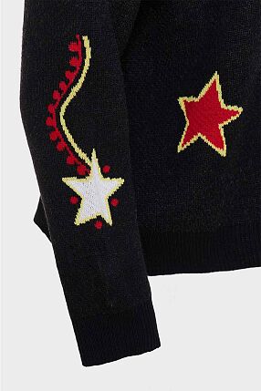 ASTROWILD KNITTED BLOUSE