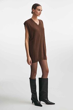 BASICK KNITTED VEST M/W