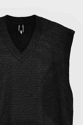 BASICK KNITTED VEST M/W