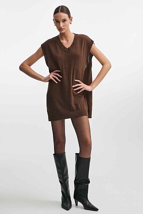 BASICK KNITTED VEST M/W