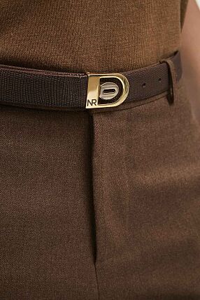 REI LEATHER  BELT DOUBLE SIDED