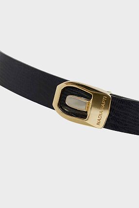 REI LEATHER  BELT DOUBLE SIDED