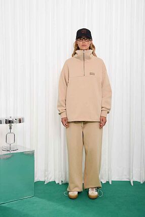 SELFHOOD ZIPPED SWEATER